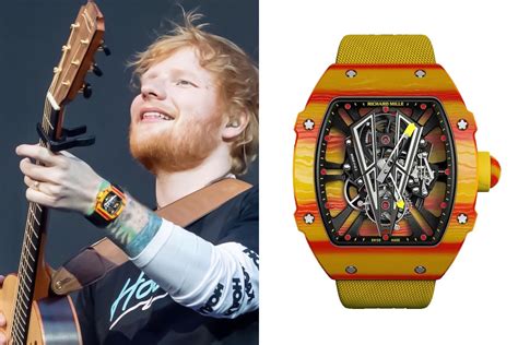 ed sheeran watch collection.